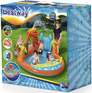 Guľatý nafukovací bazén Bestway 265 x 265 cm